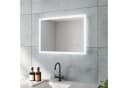 AQUALAVOS Schminkspiegel LED Badspiegel mit Beleuchtung Dimmbar 6400K Kaltweiß Bild 2