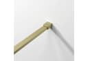 AQUABATOS Walk-in-Dusche 8 mm Einscheibensicherheitsglas Gold Bild 5