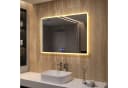 AQUABATOS LED-Lichtspiegel Badezimmer Spiegel 100x70cm Beschlagfrei Bild 1