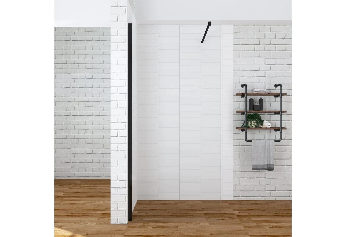 AQUABATOS Walk-in-Dusche Duschtrennwand Glaswand 10mm ESG Nano - Bild 2