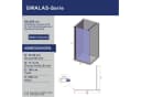 AQUABATOS Walk-in-Dusche Duschtrennwand Glaswand 10mm ESG Nano Bild 3
