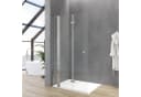 AQUABATOS Walk-in-Dusche mit Falttür und Duschablage Bild 2