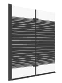 AQUALAVOS Badewannenfaltwand 2-teilig 120x140 cm Bild 1