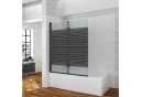 AQUALAVOS Badewannenfaltwand 2-teilig 120x140 cm Bild 2