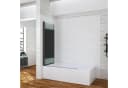 AQUALAVOS Badewannenfaltwand 2-teilig 120x140 cm Bild 4