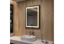 AQUALAVOS LED Badspiegel 80x60 cm Dimmbar Bild 2