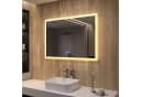 AQUALAVOS Badspiegel LED Wandspiegel 100x70 cm mit Anti-Beschlag-Funktion Bild 1