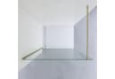 AQUALAVOS Duschwand Walk-in Glas 8mm ESG Gold Nano-Beschichtung Bild 3