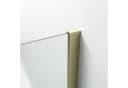 AQUALAVOS Duschwand Walk-in Glas 8mm ESG Gold Nano-Beschichtung Bild 4