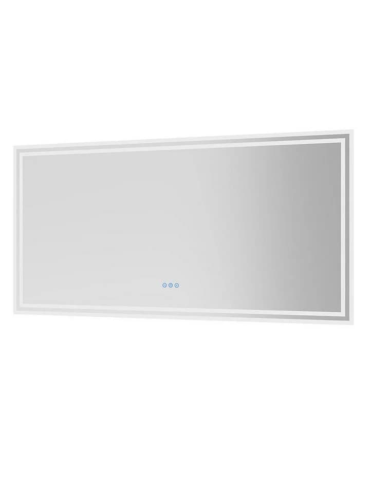 AQUALAVOS LED Badspiegel 140x70 cm mit Beleuchtung & Anti-Beschlag - Bild 5