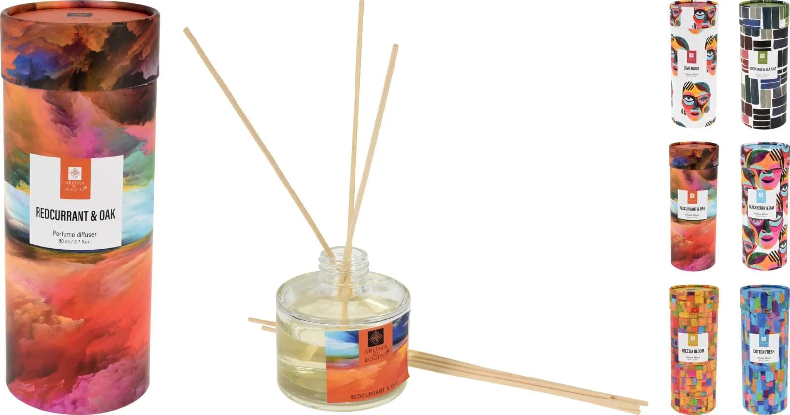 Raumduft SUMMER Glas Parfüm 80 ml