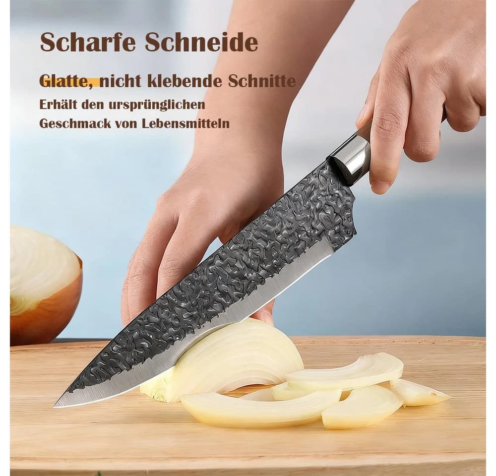 Fine Life Pro Messer-Set 6-tlg. 3Cr13 Edelstahl mit Geschenkbox - Bild 3