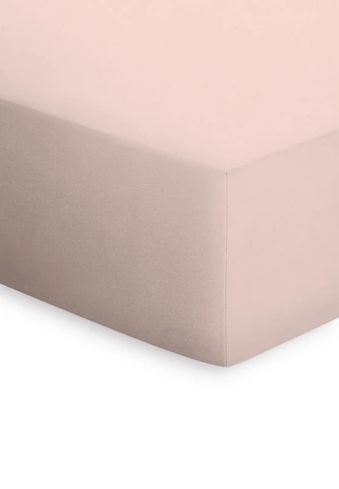 Bassetti Spannbettlaken Jersey Rosa mit Fluflexgummi
