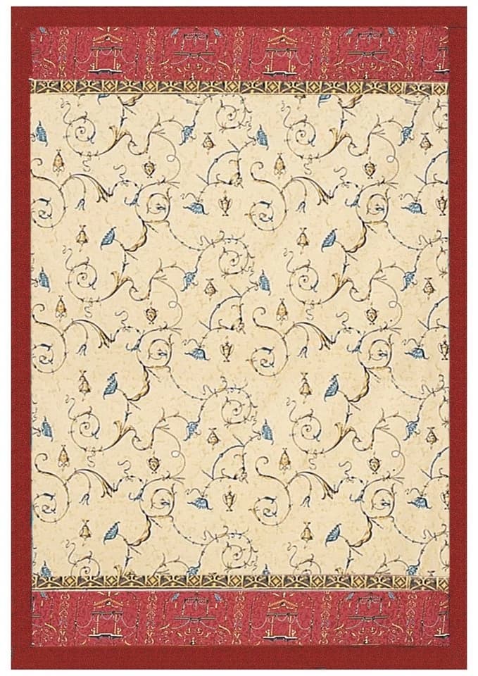 Plaid Oplontis V.8 Wohndecke Sofadecke Bassetti Rot
