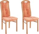 HOME AFFAIRE Armlehnstuhl ALEX Orange Buche Massivholz Bild 2