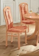 HOME AFFAIRE Armlehnstuhl ALEX Orange Buche Massivholz Bild 3