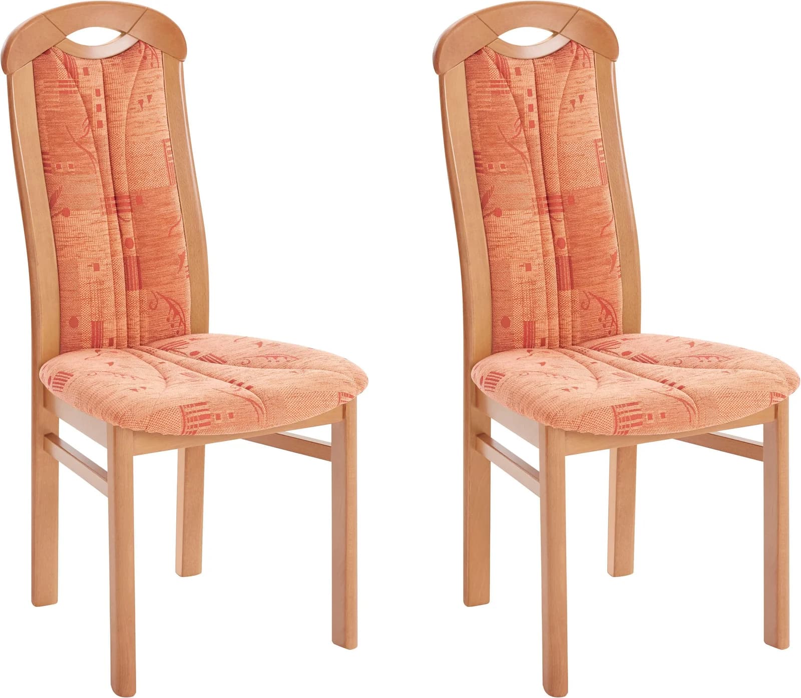 HOME AFFAIRE Armlehnstuhl ALEX Orange Buche Massivholz - Bild 5