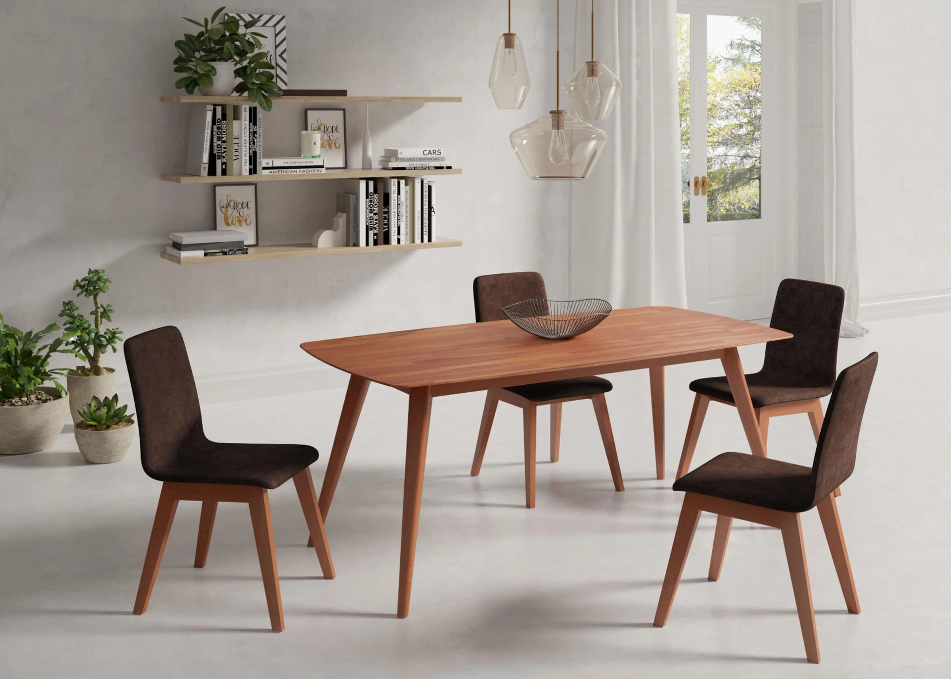 Home Affaire Esstisch Massivholz Kirsch Modern