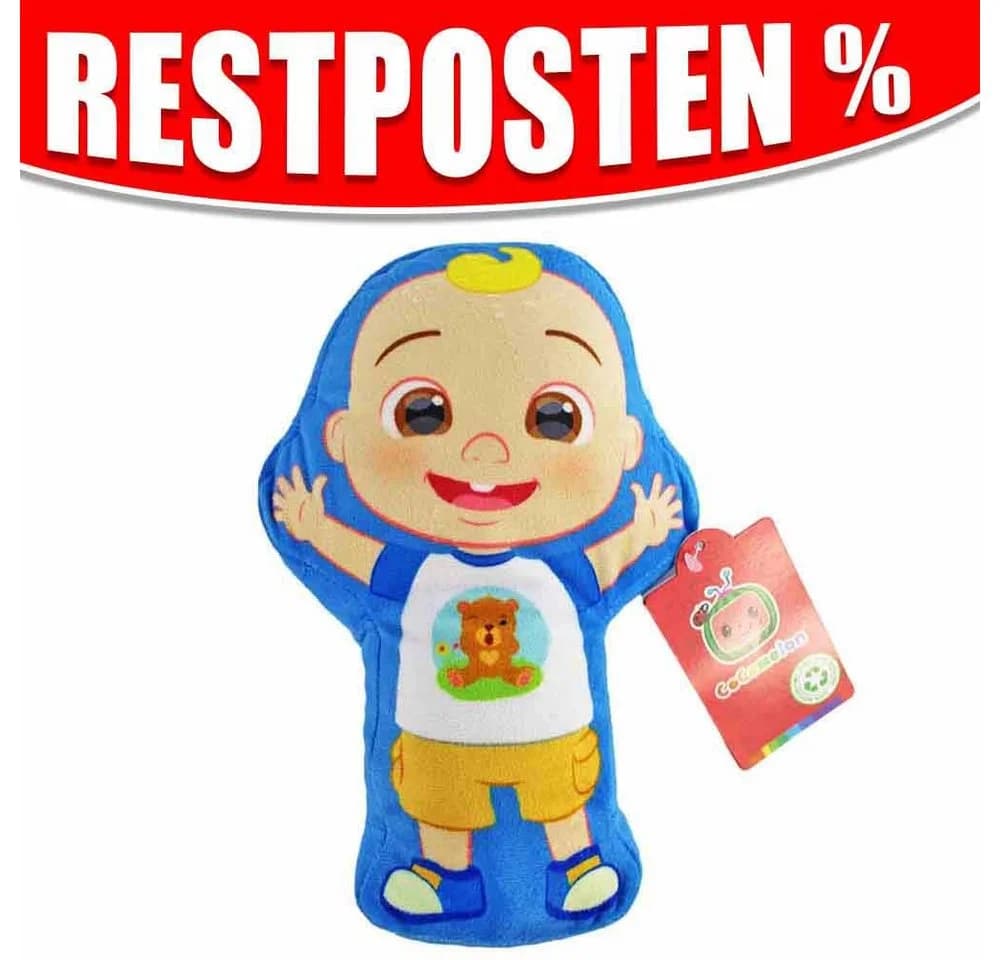 Play by Play Kuscheltier Kissen Cocomelon Bunt 21 cm Original Lizenz - Bild 2