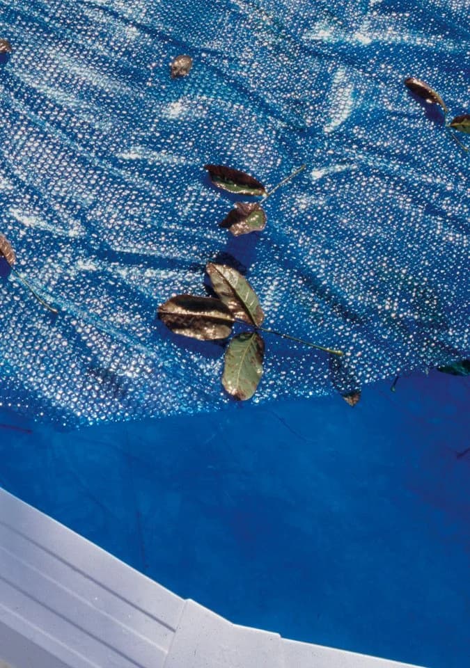 GRE Sommerabdeckplane für Stahlwandpools Blau