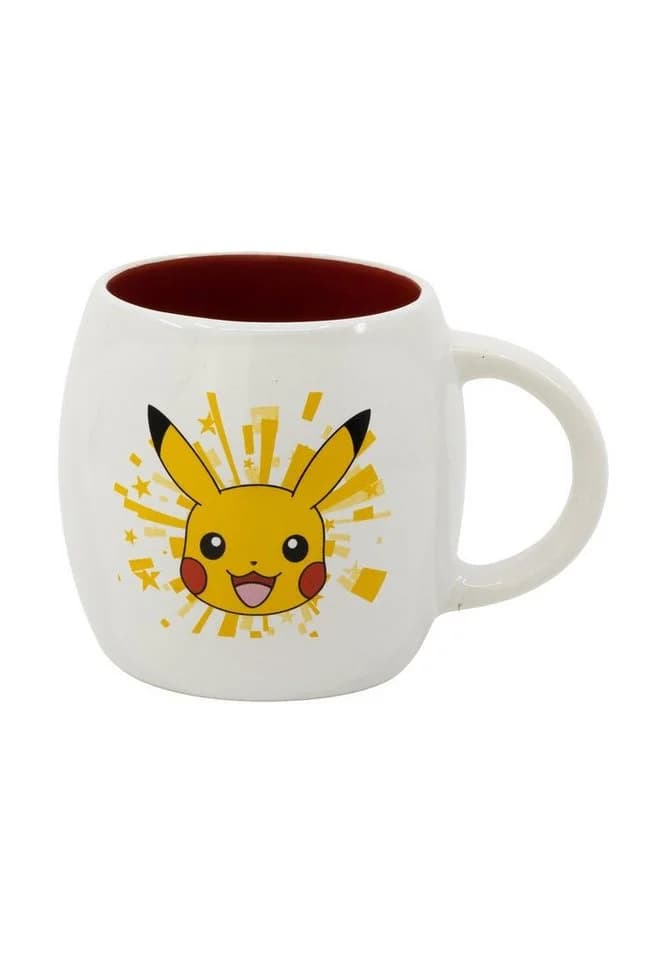Pokémon Pikachu Kinder-Tasse 380ml Keramik mit Geschenkkarton