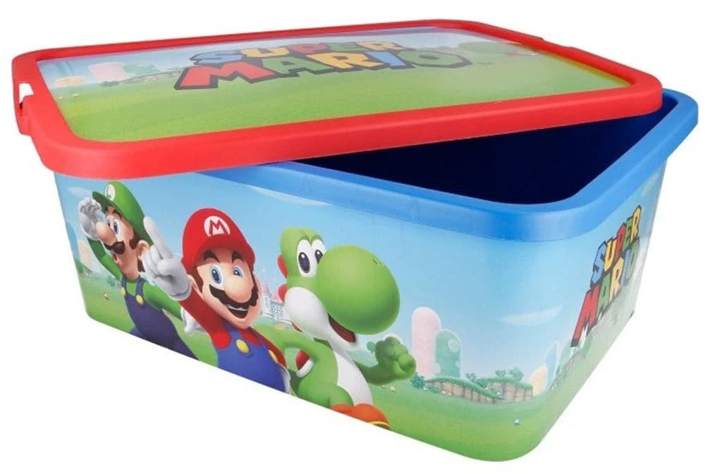 Super Mario Aufbewahrungsbox Kunststoff 13 L