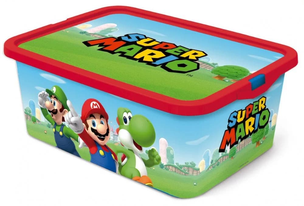 Super Mario Aufbewahrungsbox Kunststoff 13 L - Bild 2