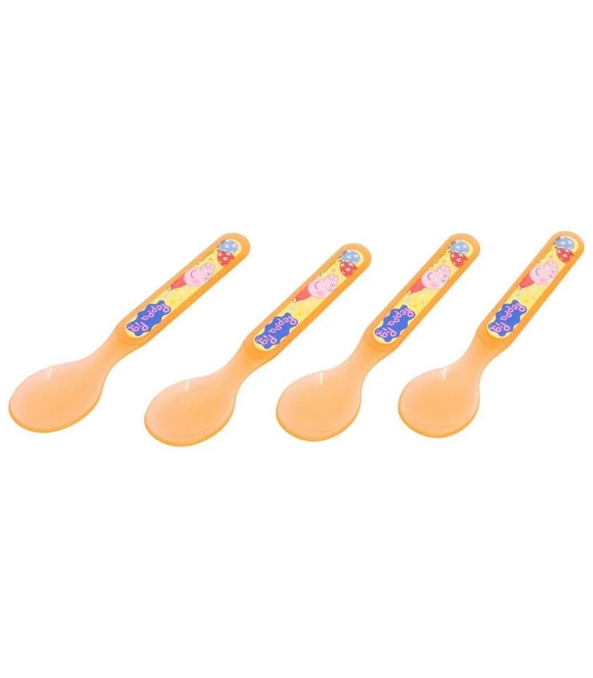 Peppa Pig Kinderlöffel Set 4-teilig Mikrowellen- & spülmaschinengeeignet - Bild 2