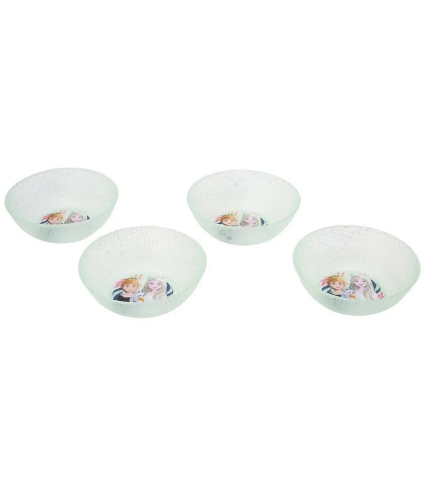 Disney Frozen Brotschale Set 4-teilig blau Polypropylen - Bild 2