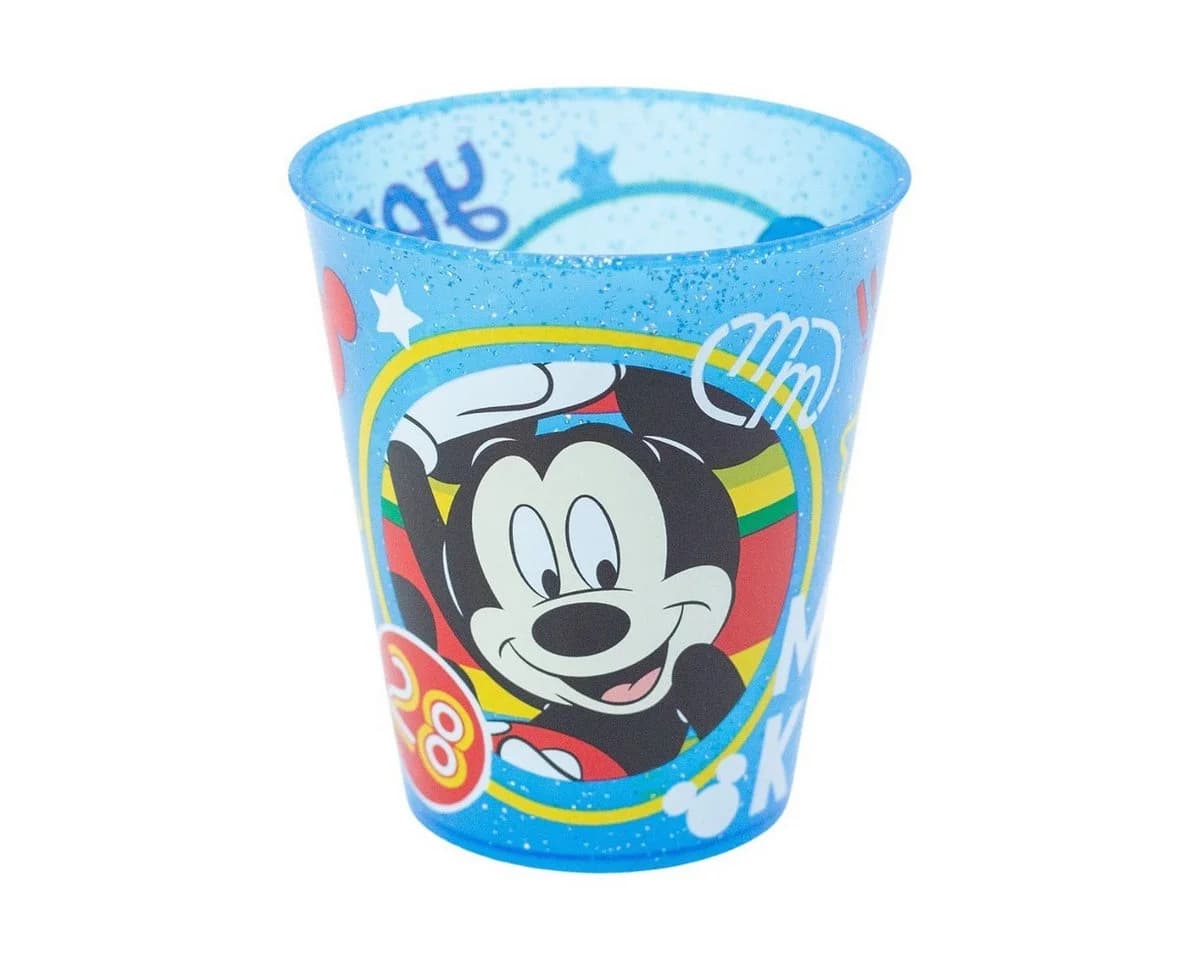 Disney Mickey Mouse Kinder Becher Set 4-teilig 285 ml blau - Bild 3