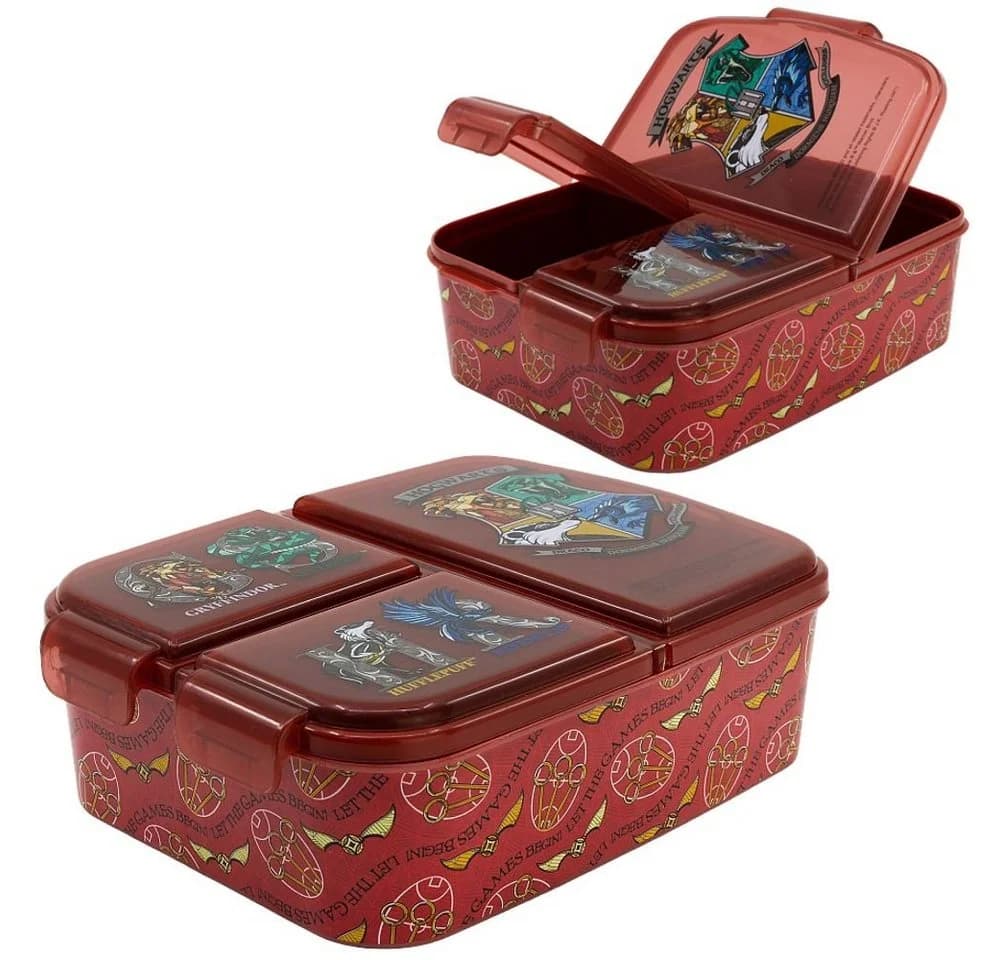 Harry Potter Lunchbox Brotdose 3 Fächer Kunststoff - Bild 2