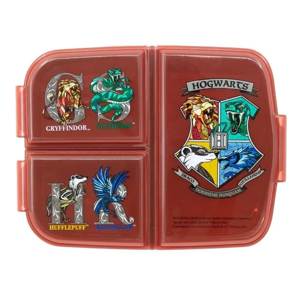 Harry Potter Lunchbox Brotdose 3 Fächer Kunststoff - Bild 3