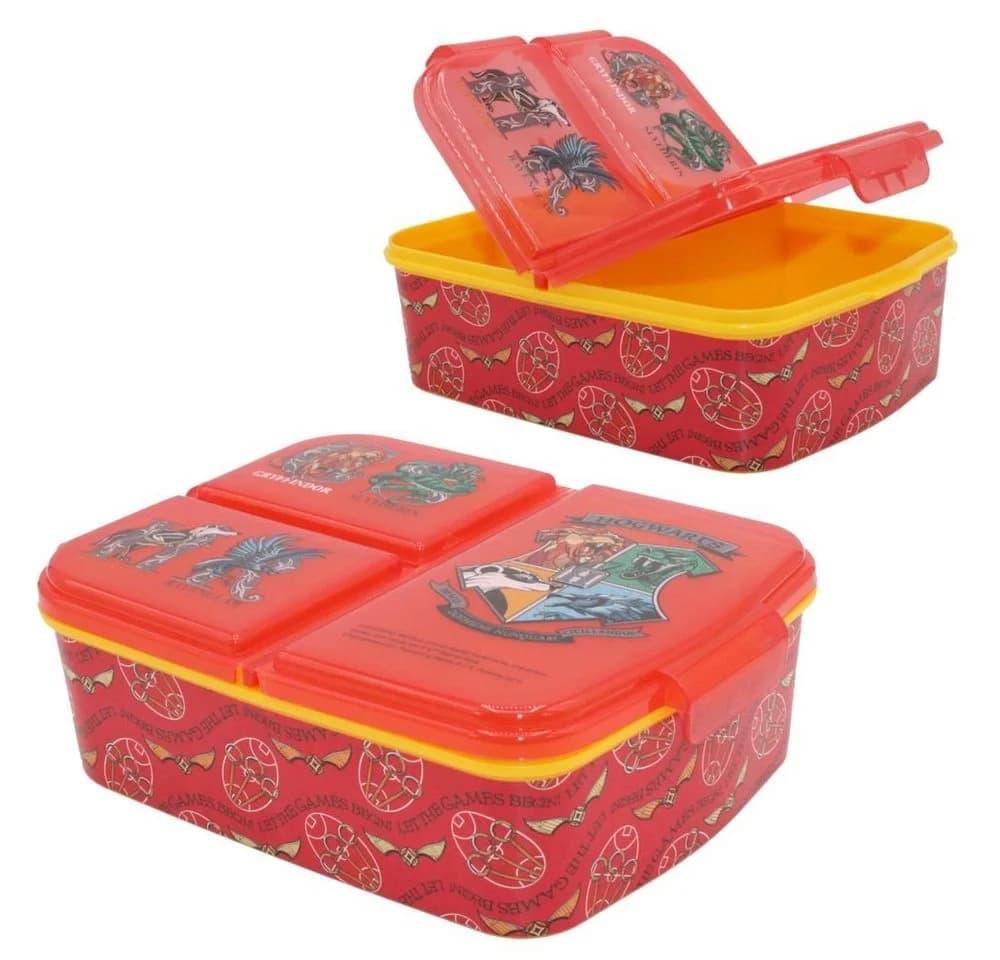 Harry Potter Lunchbox Brotdose 3 Fächer Kunststoff - Bild 4
