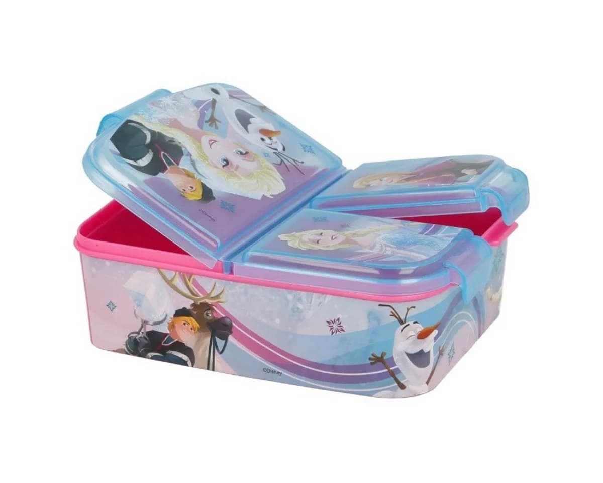 Stor Lunchbox Disney Frozen Kinder Brotdose Bunt 3 Fächer - Bild 2