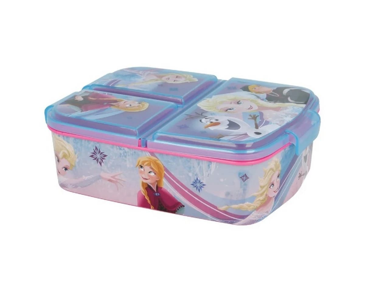 Stor Lunchbox Disney Frozen Kinder Brotdose Bunt 3 Fächer - Bild 3