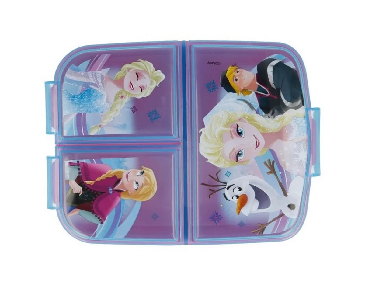 Stor Lunchbox Disney Frozen Kinder Brotdose Bunt 3 Fächer - Bild 4