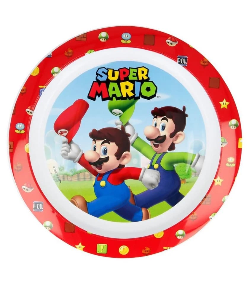 Super Mario Kinder Teller Mikrowellengeeignet - Bild 2