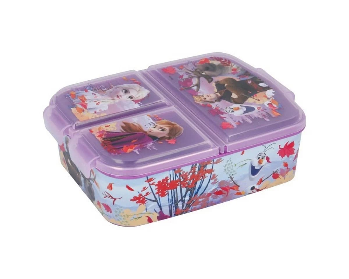 STOR Lunchbox Disney Frozen Kinder Brotdose 3 Fächer Bunt - Bild 2