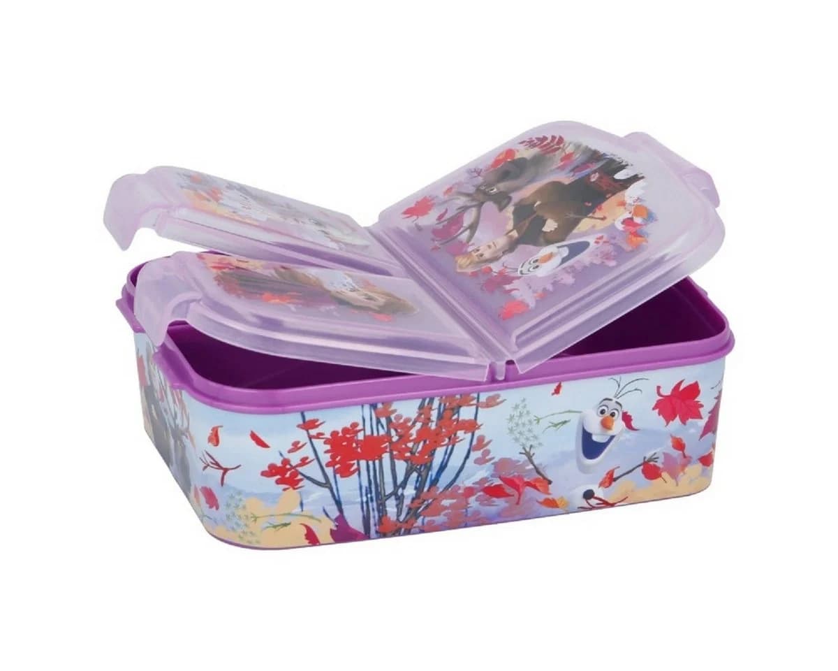 STOR Lunchbox Disney Frozen Kinder Brotdose 3 Fächer Bunt - Bild 3