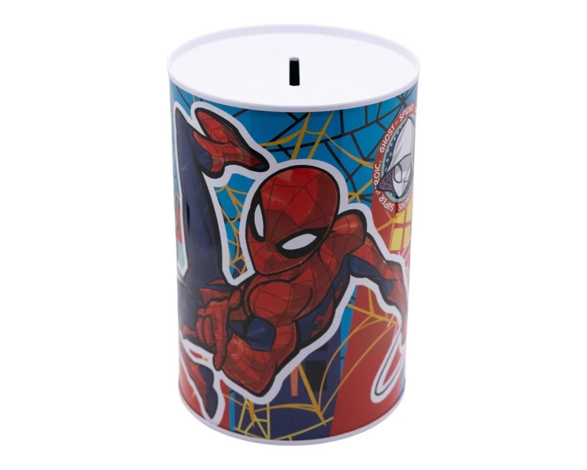 Spiderman Spardose Metall 15x10x10 cm - Bild 2