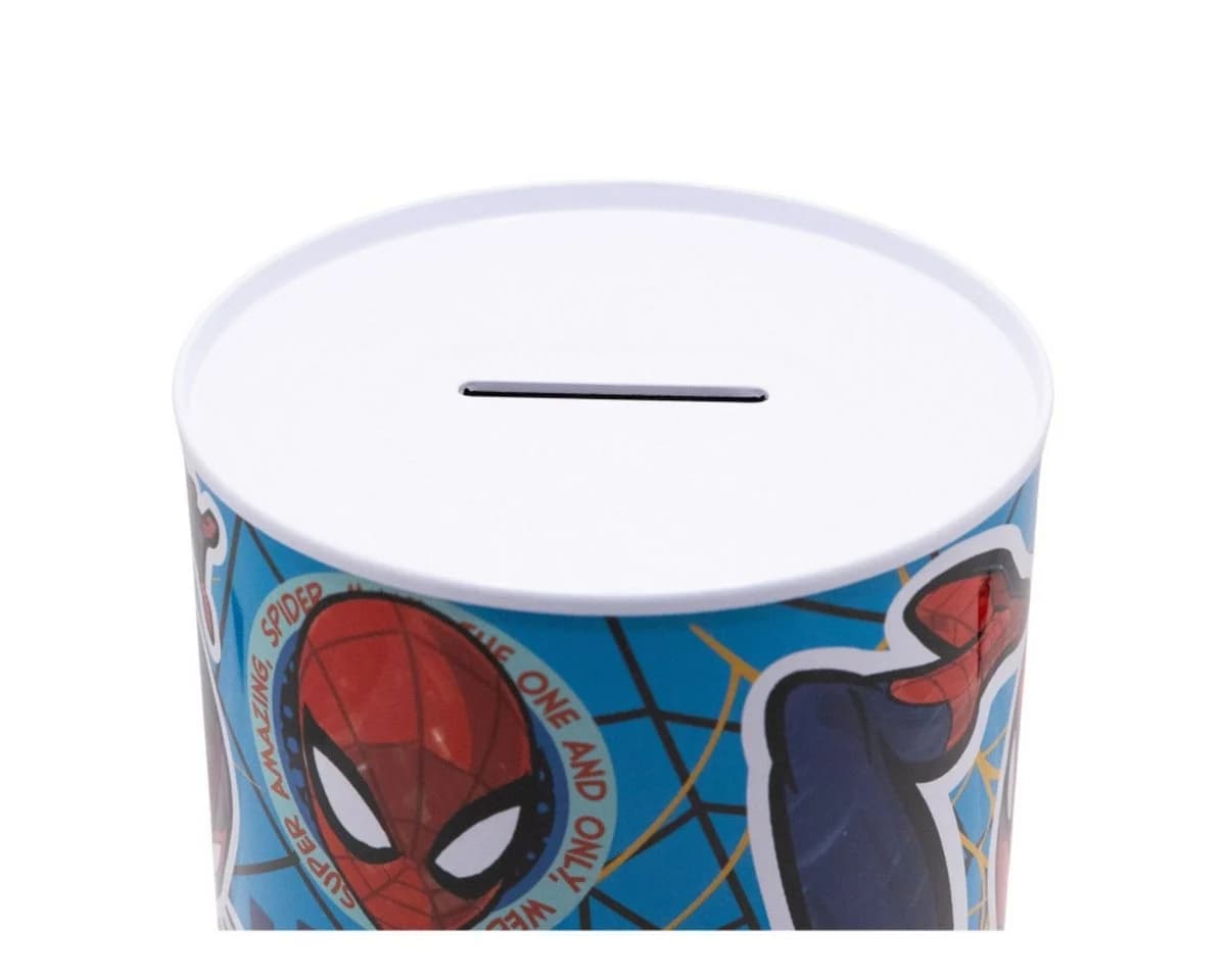 Spiderman Spardose Metall 15x10x10 cm - Bild 3