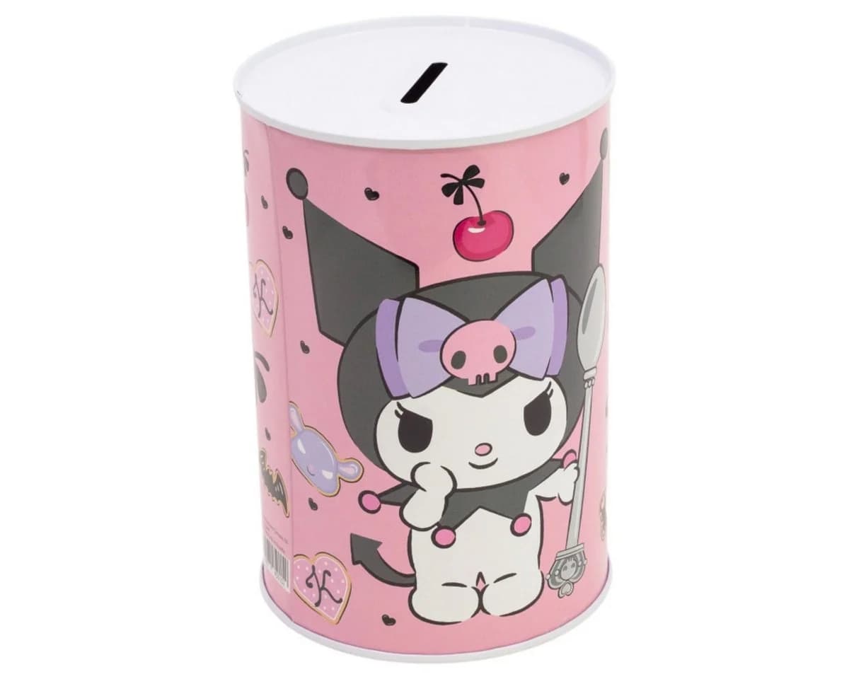 Hello Kitty Spardose Kuromi bedruckt aus Metall