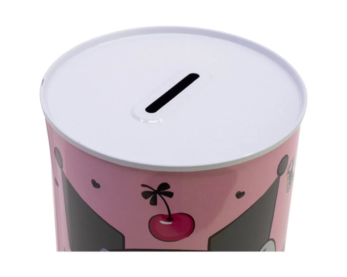 Hello Kitty Spardose Kuromi bedruckt aus Metall - Bild 3