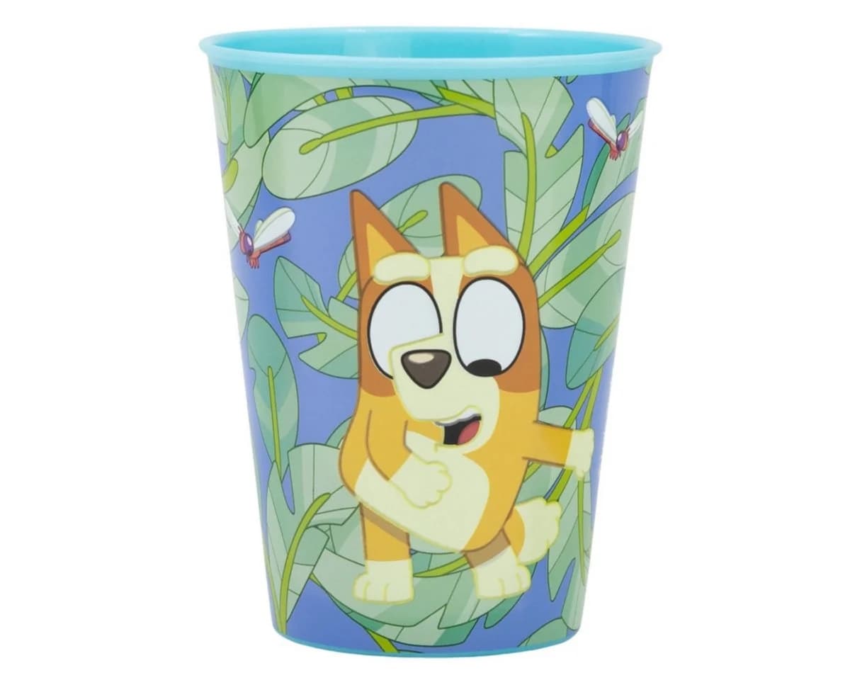 Storline Kinderbecher Bluey 260 ml Plastik Trinkbecher