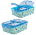 Bluey Lunchbox Brotdose 3 Fächer Blau Bild 2