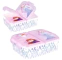 STOR Lunchbox Disney Frozen Kinder Brotdose 3 Fächer Rosa Bild 3