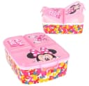 Disney Minnie Mouse Lunchbox Brotdose 3 Fächer Rosa Bild 2