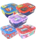 Stor Lunchbox Brotdose 4 Fächer Bunt Kunststoff Kinder Bild 1