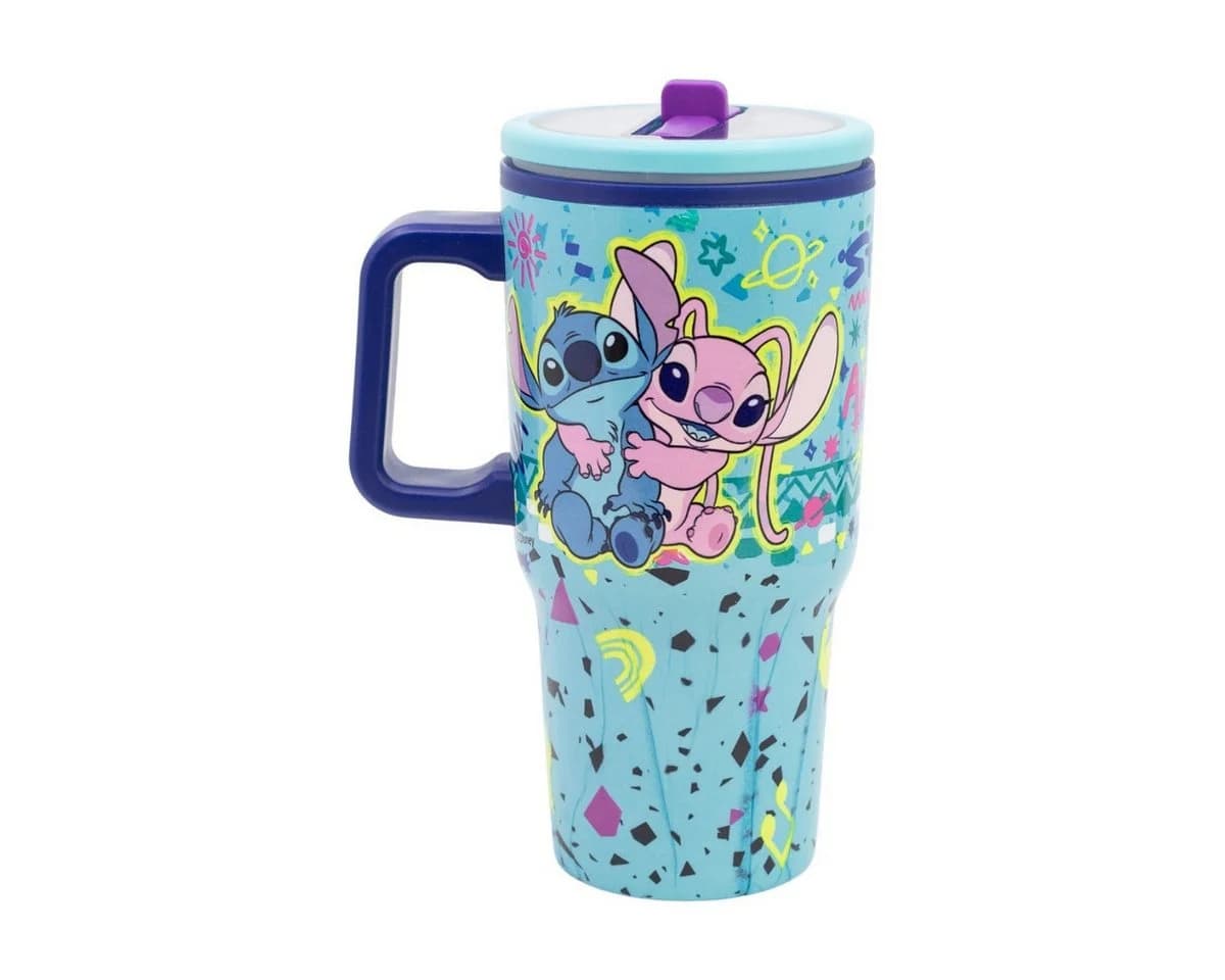 Lilo & Stitch Thermobecher 640 ml Edelstahl doppelwandig mit Sipper - Bild 2