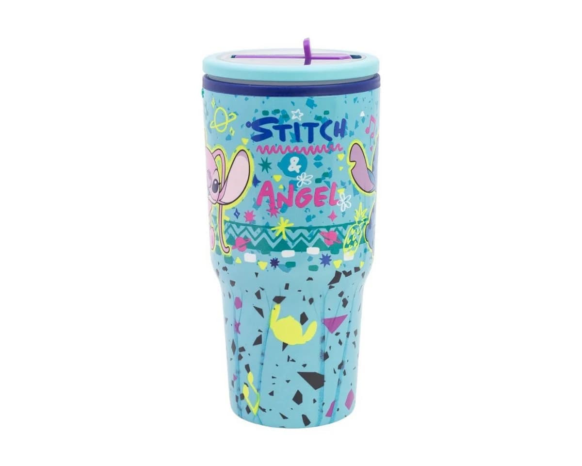 Lilo & Stitch Thermobecher 640 ml Edelstahl doppelwandig mit Sipper - Bild 3